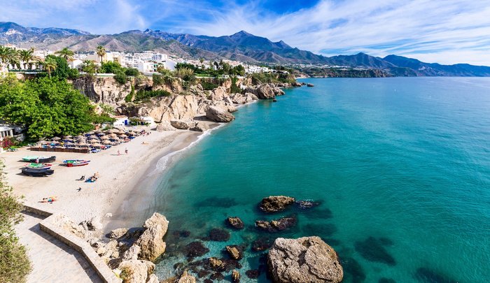 Malaga beach