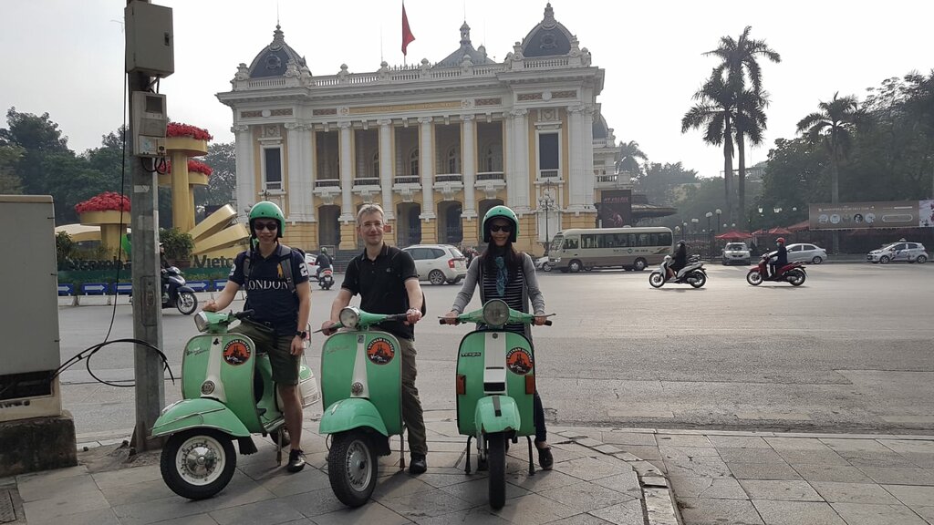 Hanoi Vespa tour