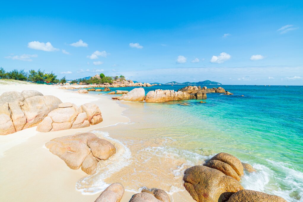 Relax on the beaches of Vietnam's southeast coast