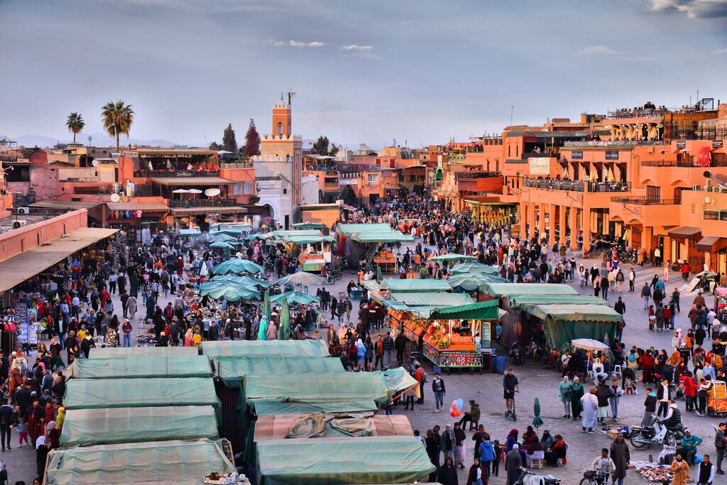 Jemaa el Fna Square in Marrakech