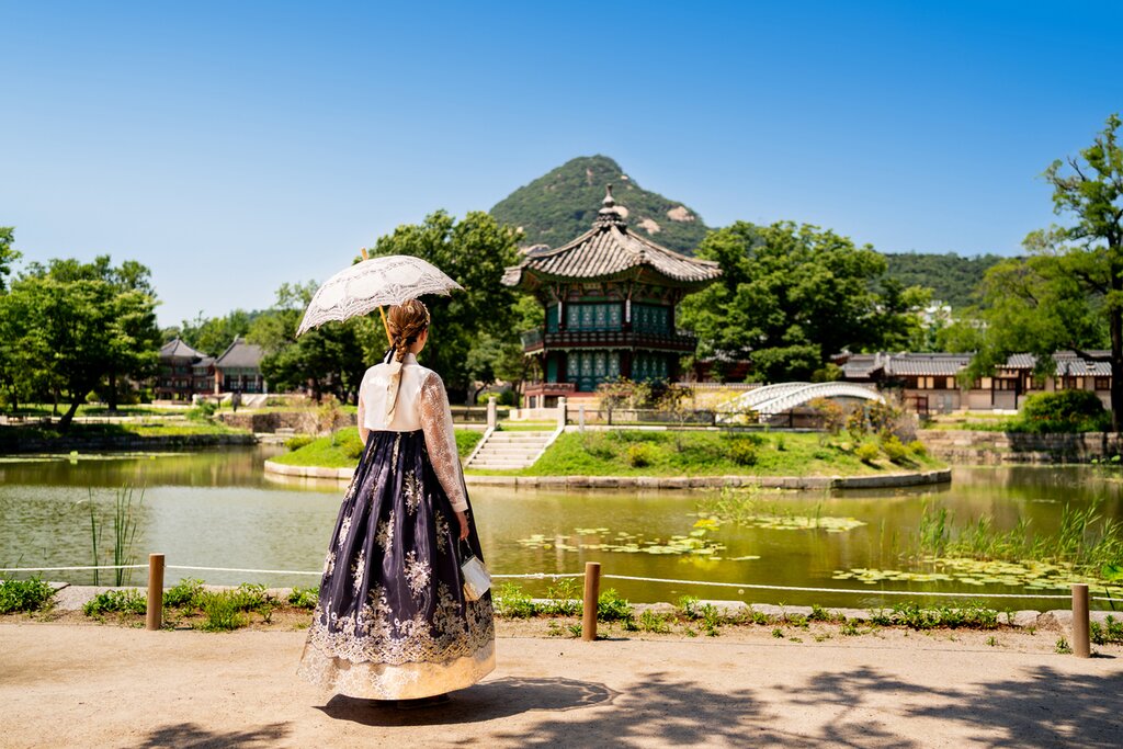 Full Day Gyeongbokgung Hanbok Dressing & Namsan Tower