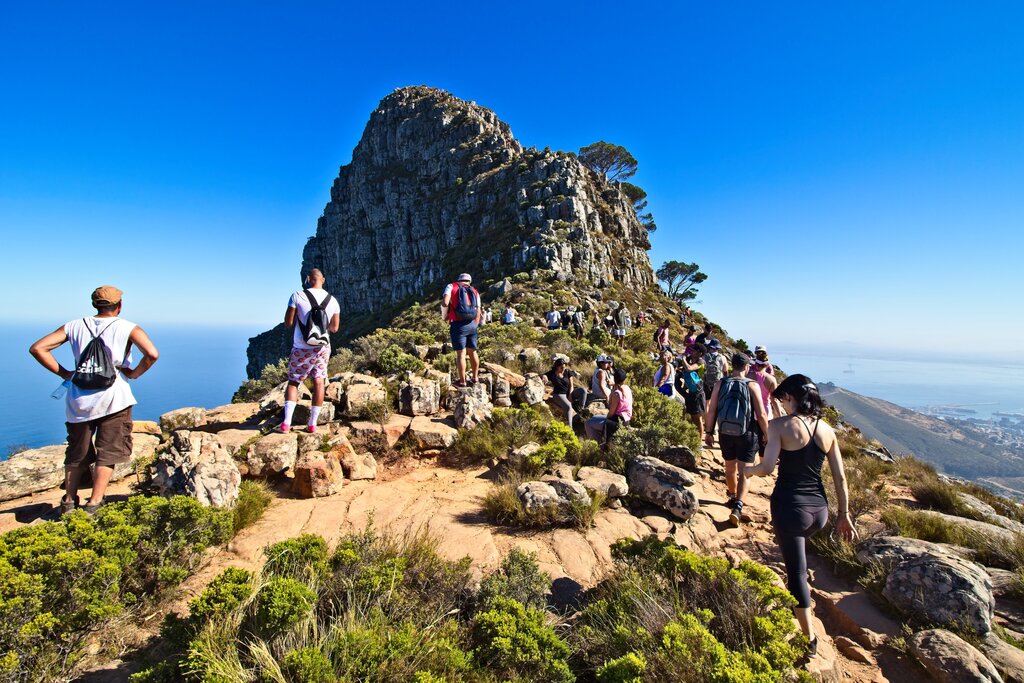 Take a scooter tour down Table Mountain