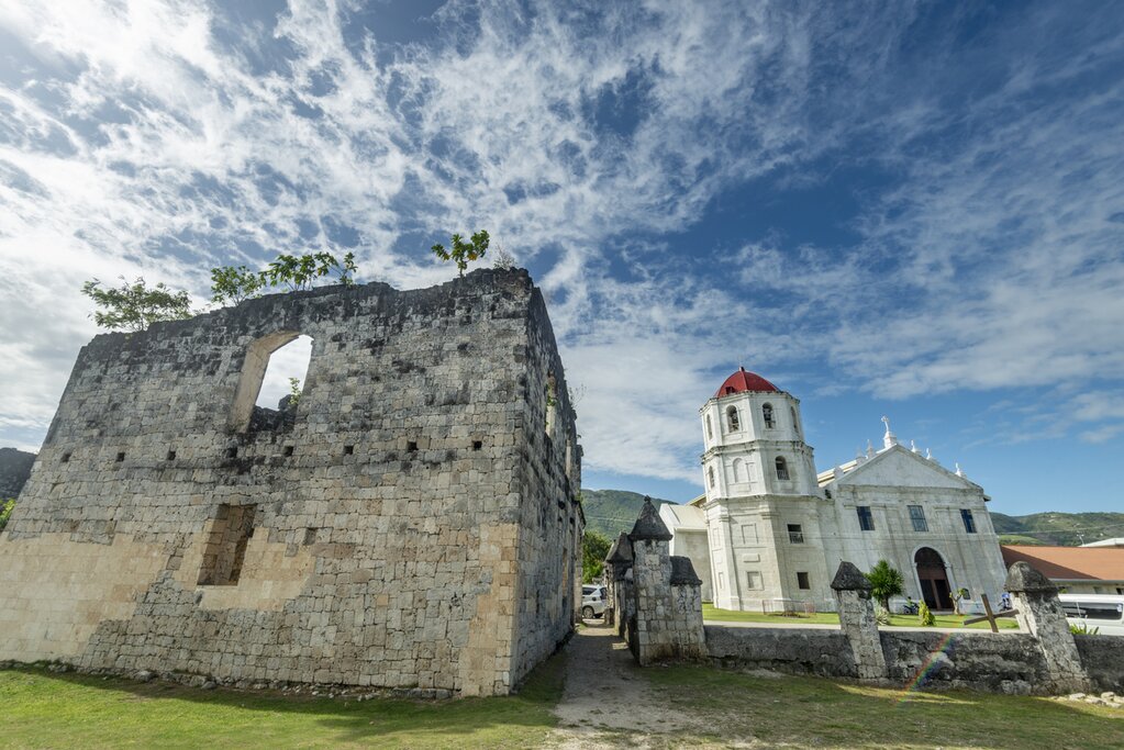 Cuartel Ruins in Oslob, Phillipines