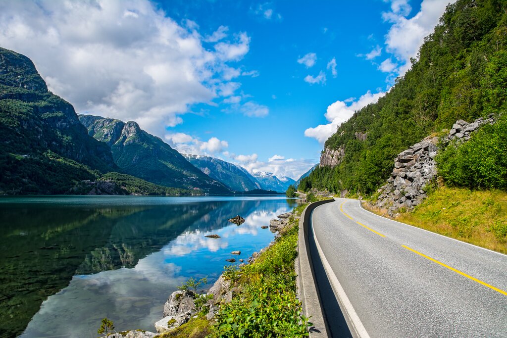 The journey is the destination when you're driving through Norway's spectacular scenery