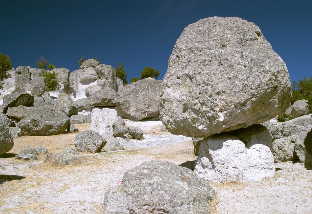 Mushroom Valley near Creel, Mexico