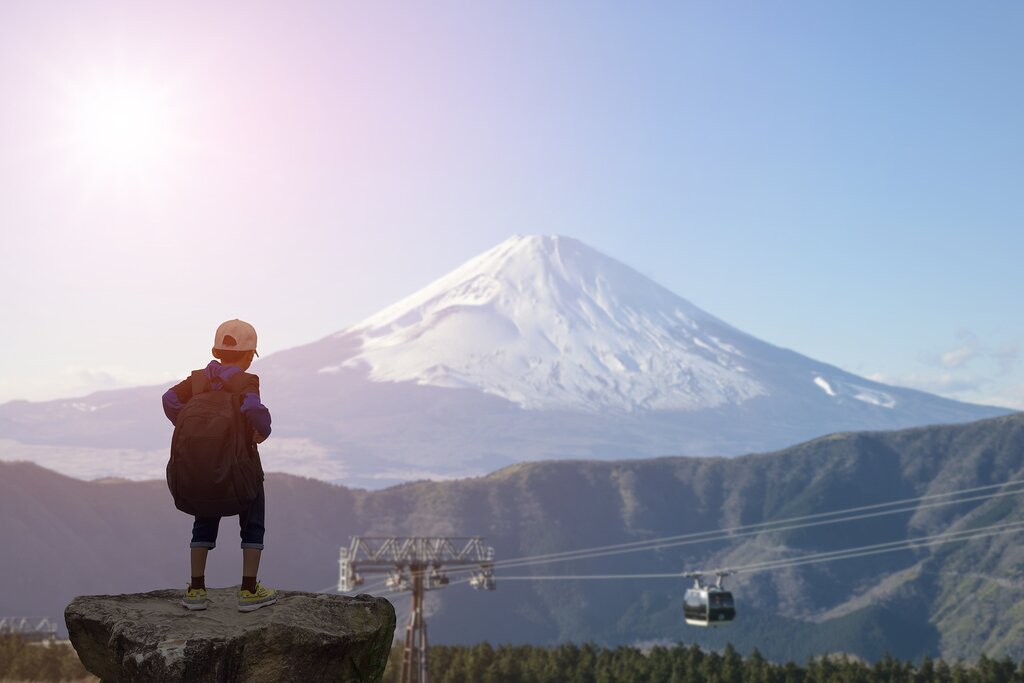 Mount Fuji, one of many natural wonders on your memorable trip to Japan