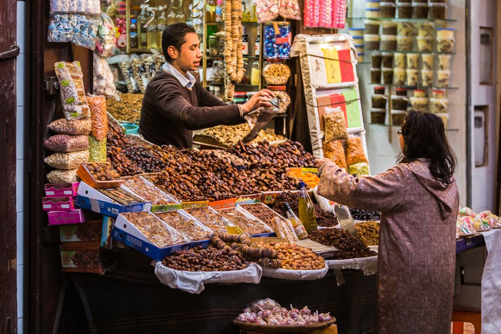 Traditional Moroccan Cooking Class with Souk Visit