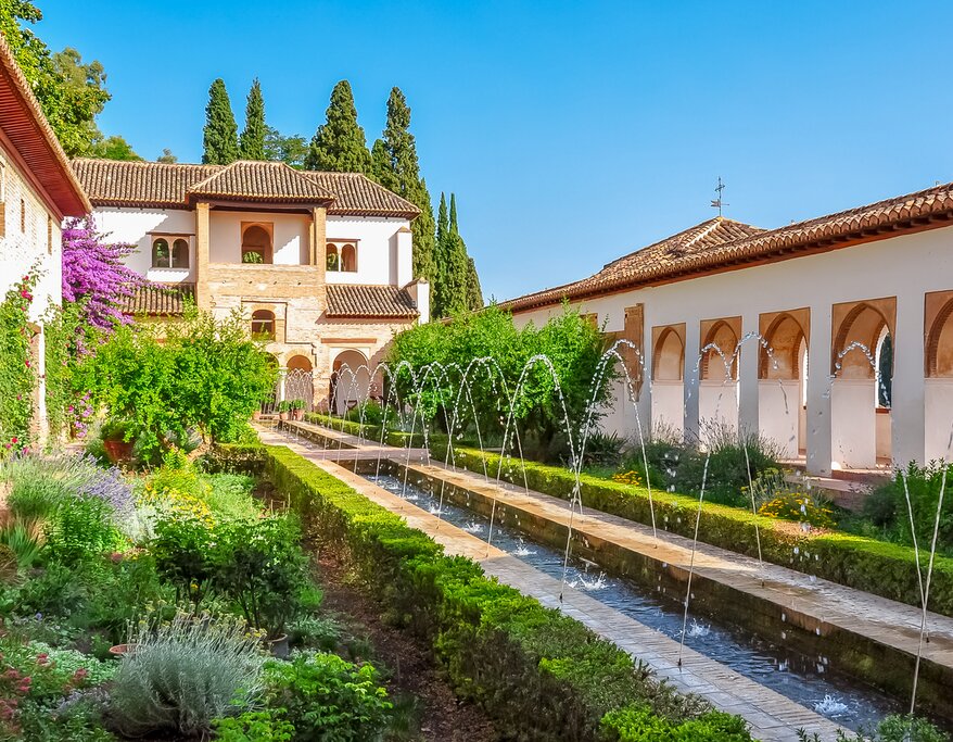 The Alhambra and Generalife Gardens