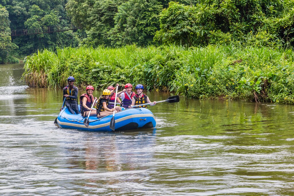 White Water Rafting in Kitulgala