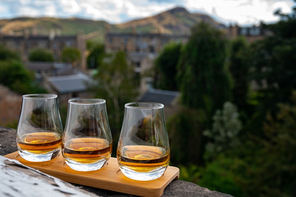 Kick off your nine-day tasting adventure in Edinburgh