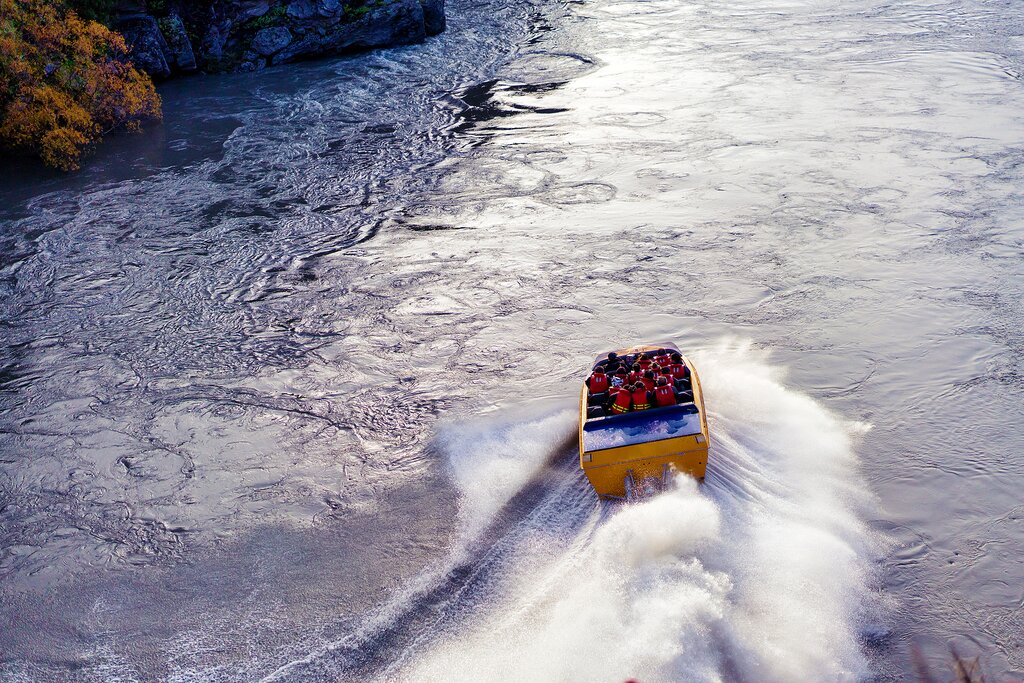 Jetboating Kawarau River
