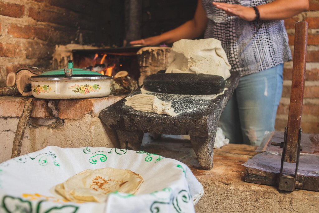 Rural cooking workshop in Oaxaca
