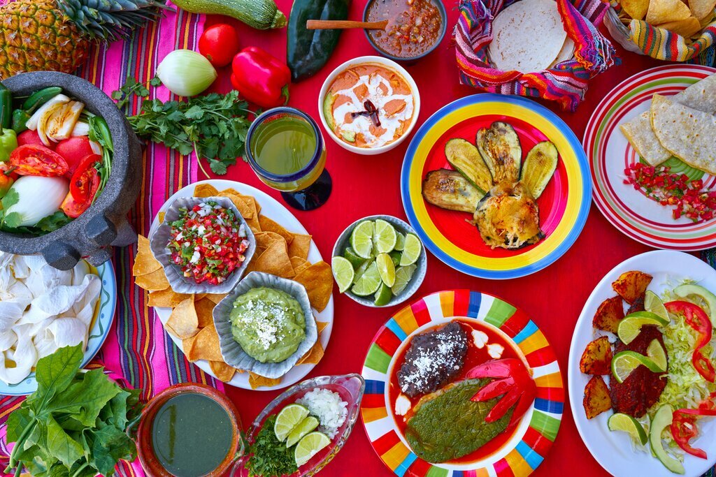Colorful Mexican cuisine perfect for the entire family