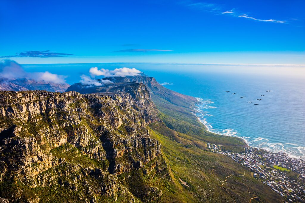 Enjoy the views from atop Table Mountain