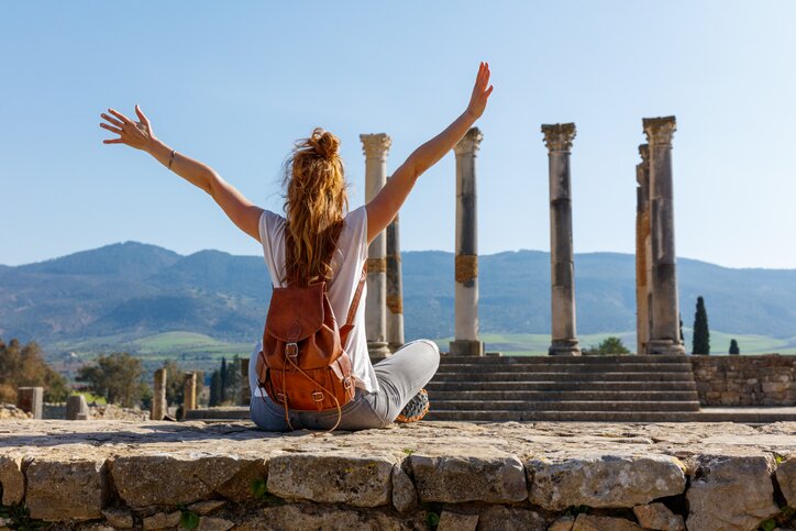 Trace history through the UNESCO-listed sites of Spain and Morocco—like the Roman ruins of Volubilis