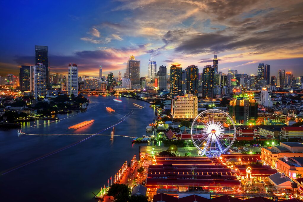 Bangkok skyline