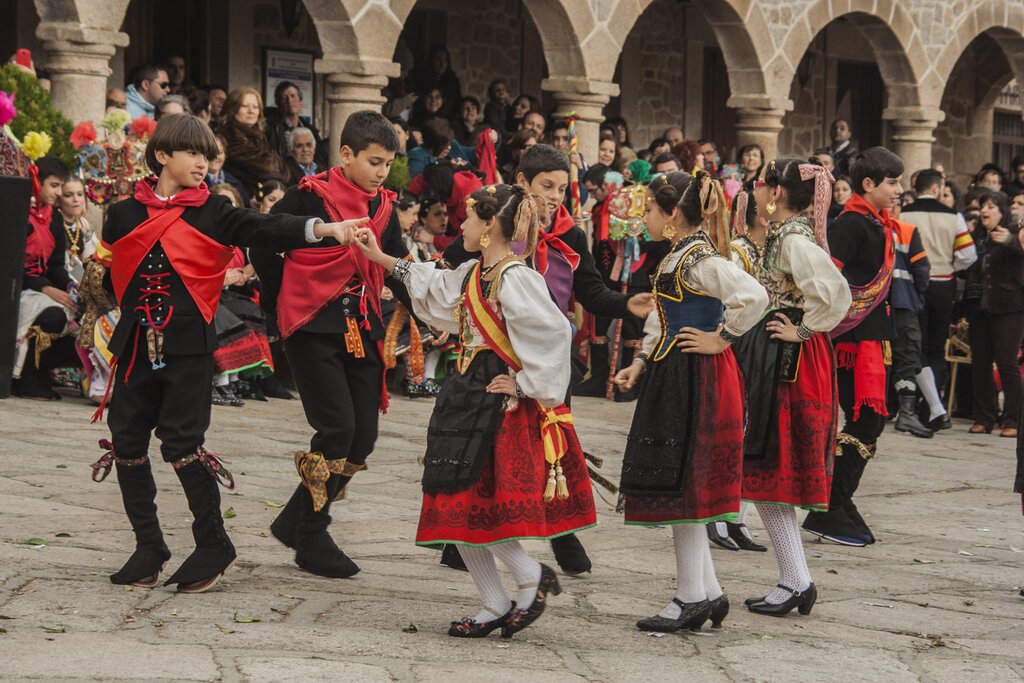 The Valdeverdeja carnival in Toledo