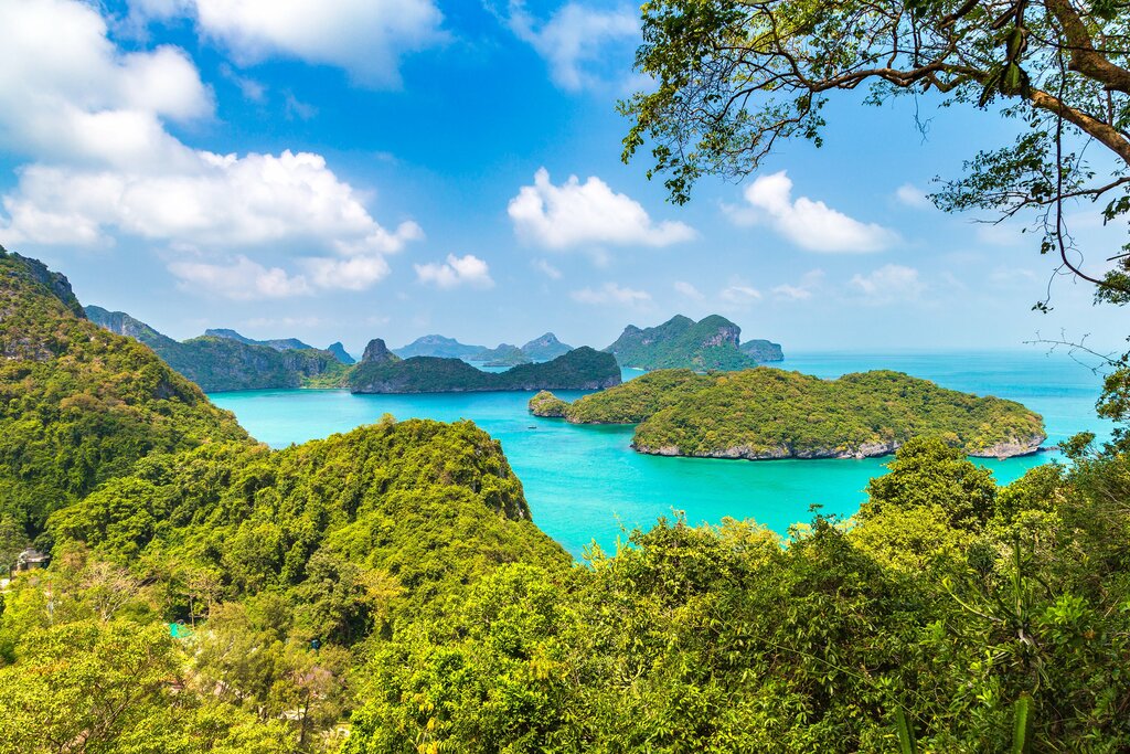 View of Ang Thong Marine Park