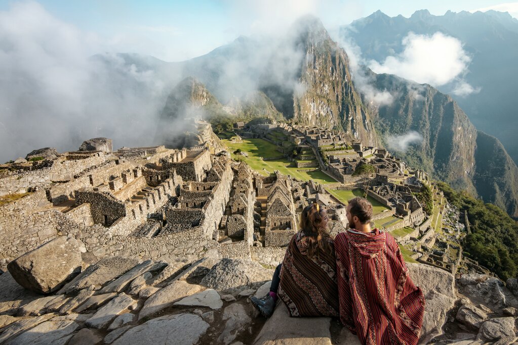 Reward yourself after a four-day hike with incredible views of Machu Picchu 