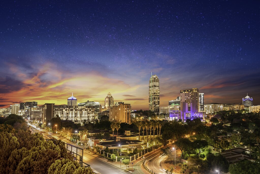 Johannesburg skyline