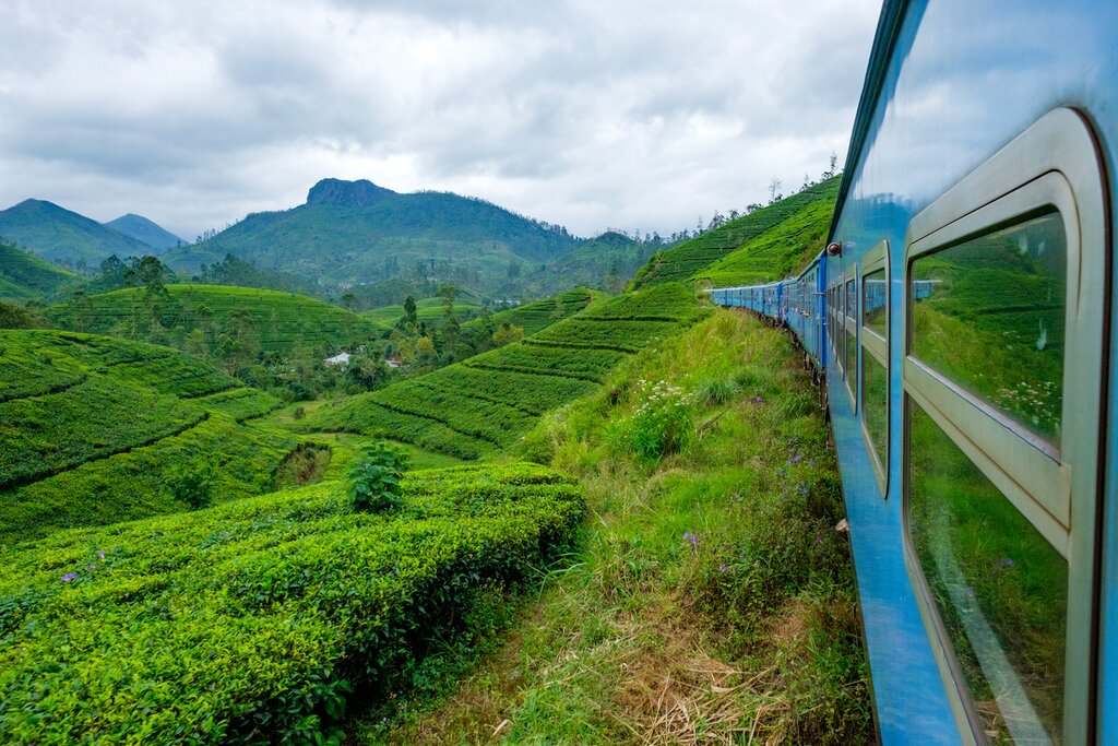 Scenic Train ride from Kandy to Nanu Oya