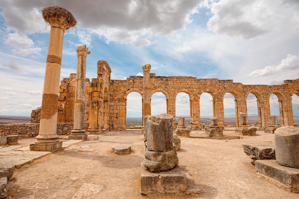 The Volubilis near Meknes