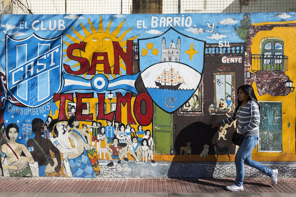 San Telmo, the birthplace of Tango