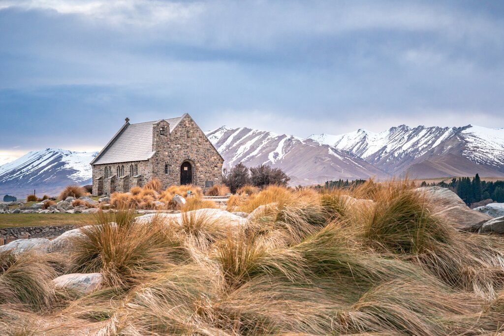 Drive from Akaroa to Lake Tekapo