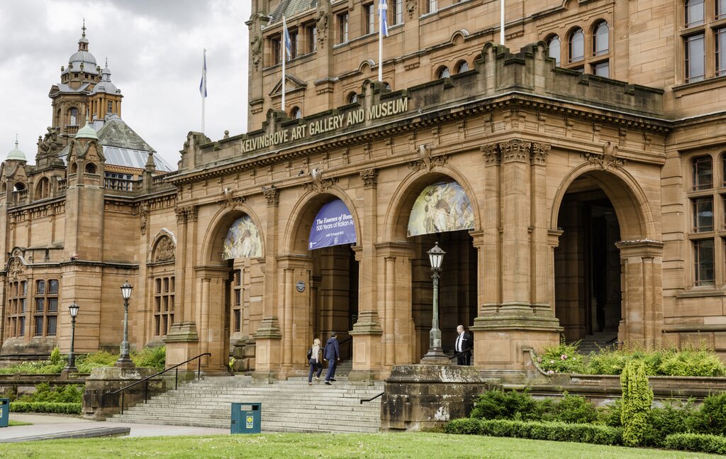 Visit a number of art galleries and musuems, incuding Kelingrove in Glasgow