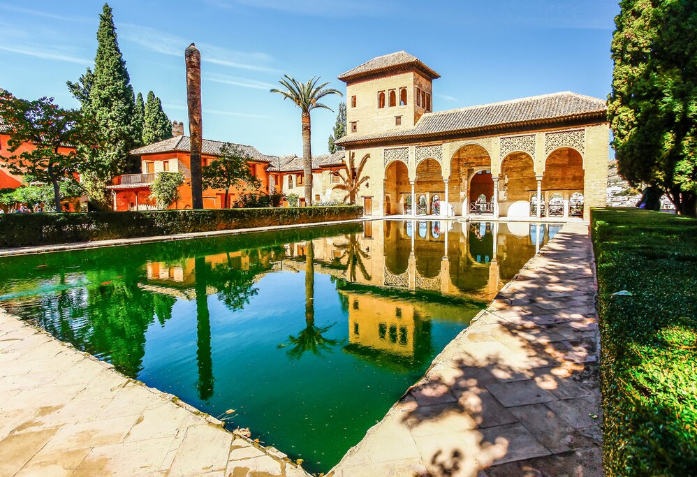 Take a private tour of the Alhambra's palaces and gardens
