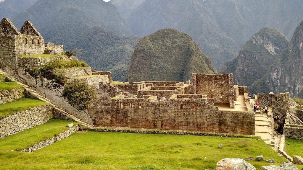 The Incan citadel of Machu Picchu in Peru