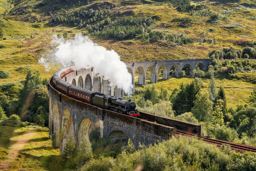 Jacobite Express Steam Train