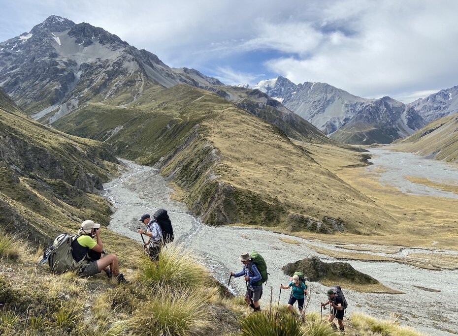 Tekapo Trek 3 days - 2 nights - DAY 1