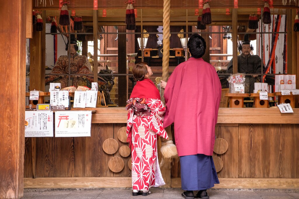 Step into the past in historic Kyoto, with kimonos, tea ceremonies, and samurai