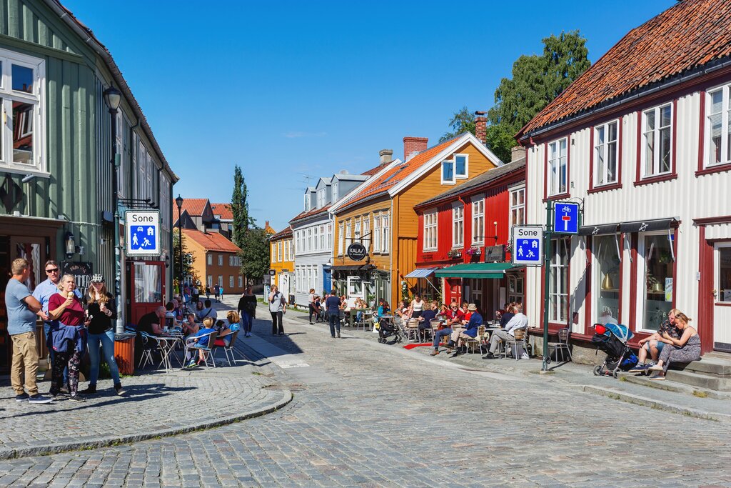 Colorful and family-friendly Trondheim