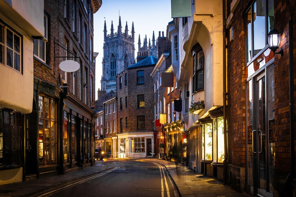 York's atmospheric alleyway known as The Shambles