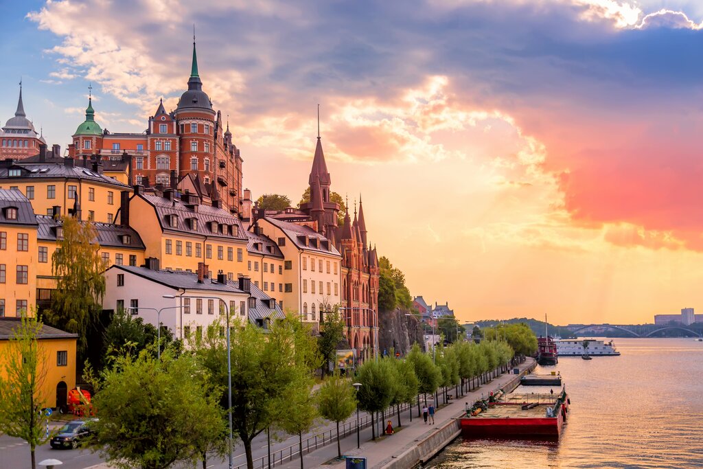 The Sodermalm District of Stockholm