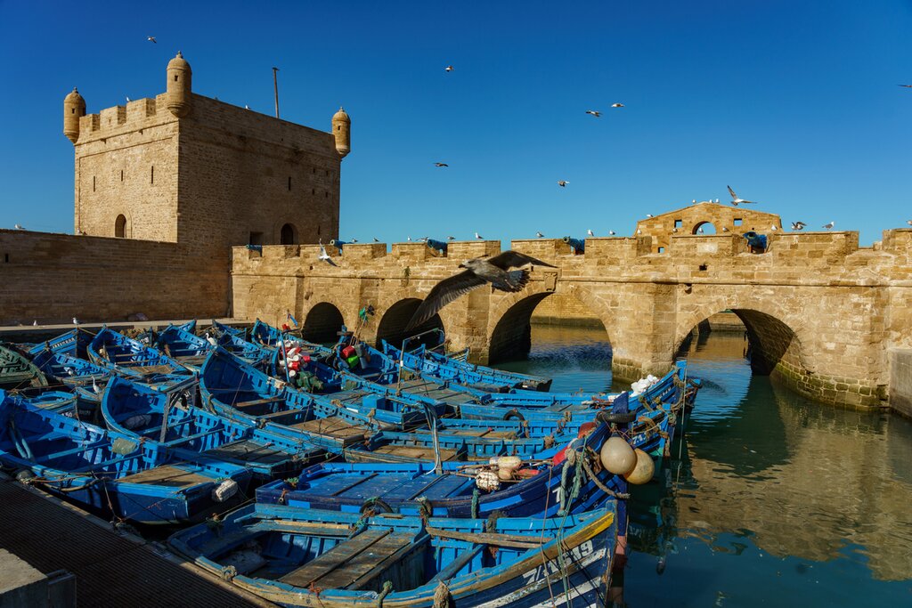 The town of Essaouira