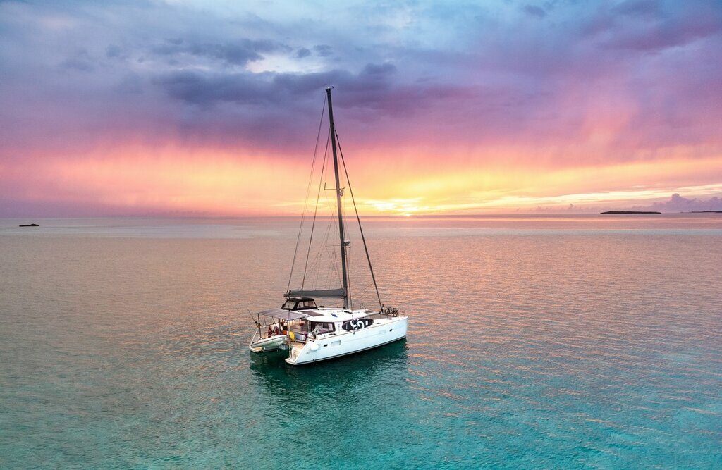Take a private catamaran trip to watch the sunset over Phuket