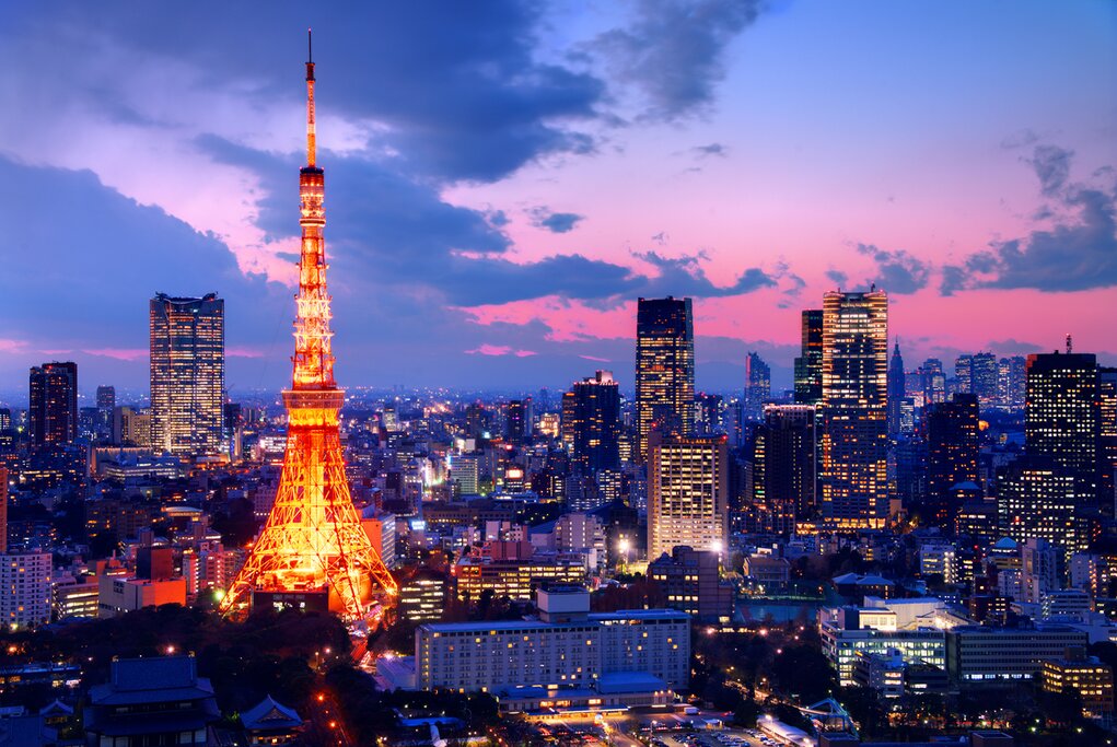 Depart Tokyo