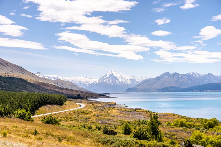 Mount Cook from the shores of Lake Pukaki