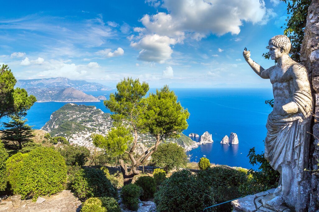 view from Capri