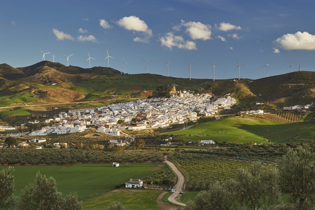 The beautiful white village of Ardales