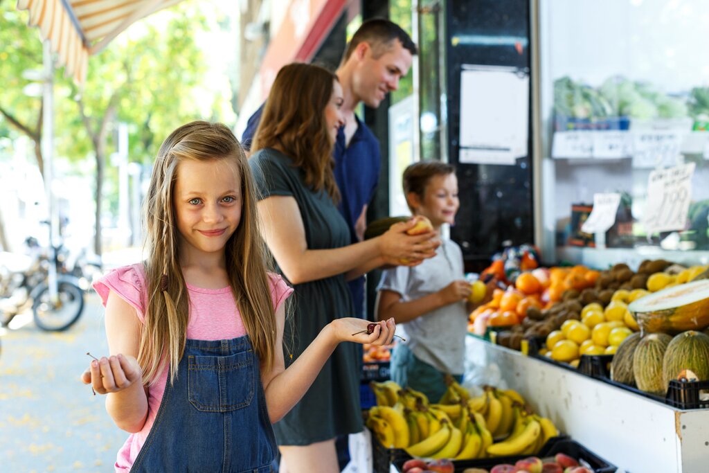 Discover the local market before your Spanish cooking class
