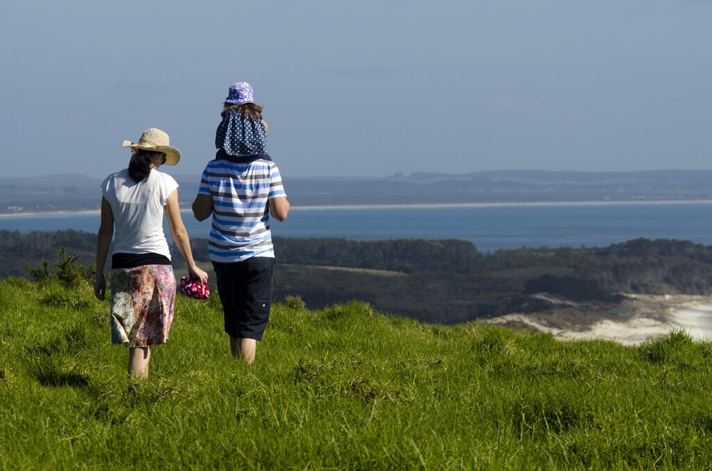 Hiking with children in New Zealand