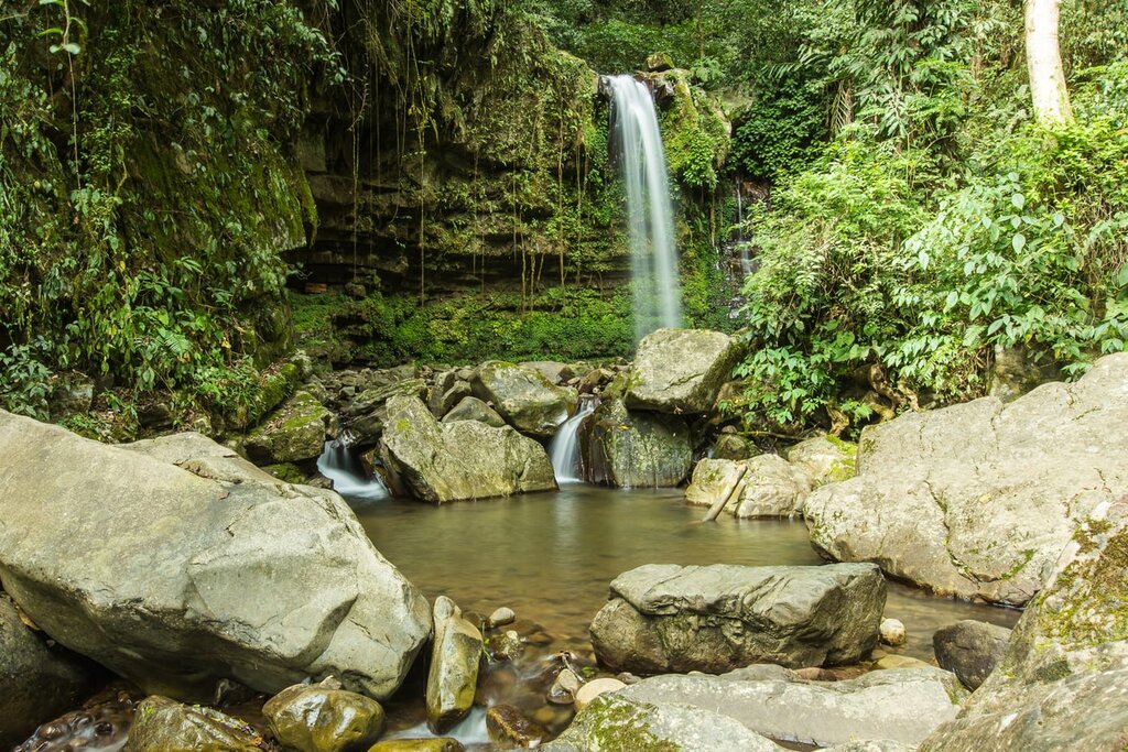 Waterfalls in Borneo