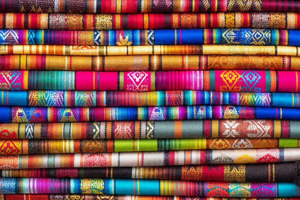 Colorful San Pedro market