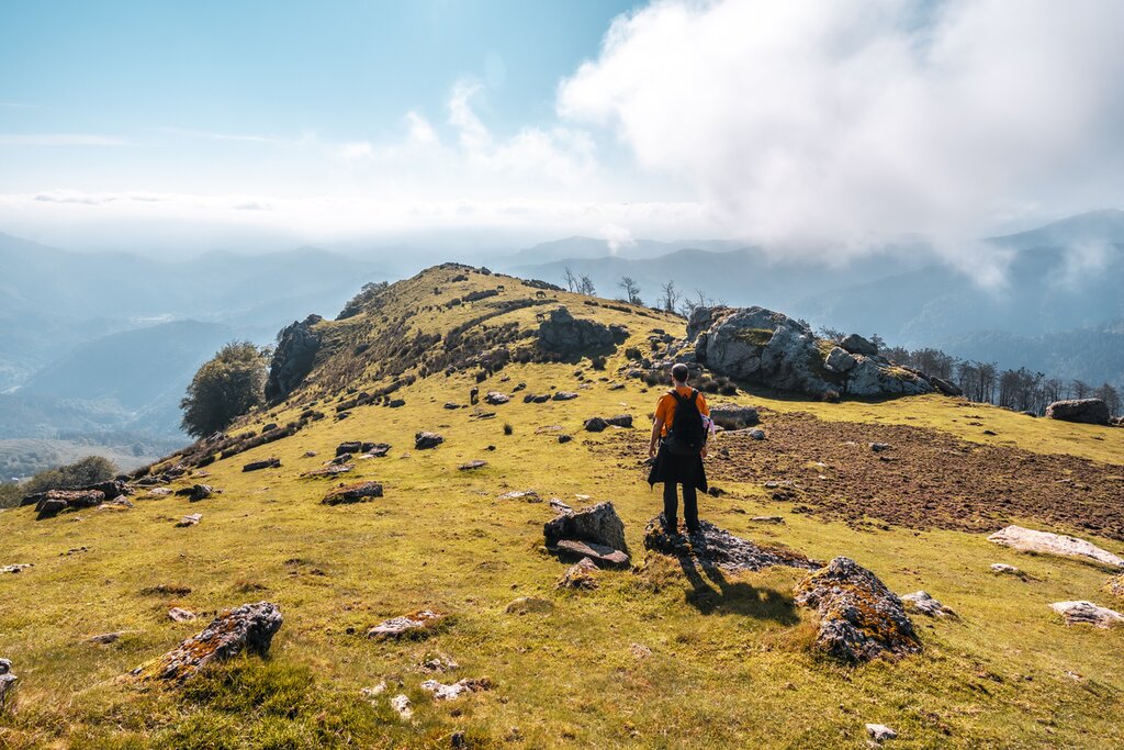 Monte Adarra in Urnieta, near San Sebastian