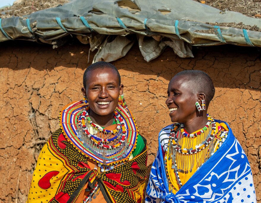 Maasai women in East Africa
