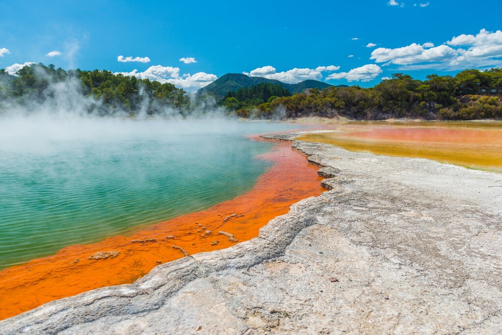 Rotorua's geothermal attractions